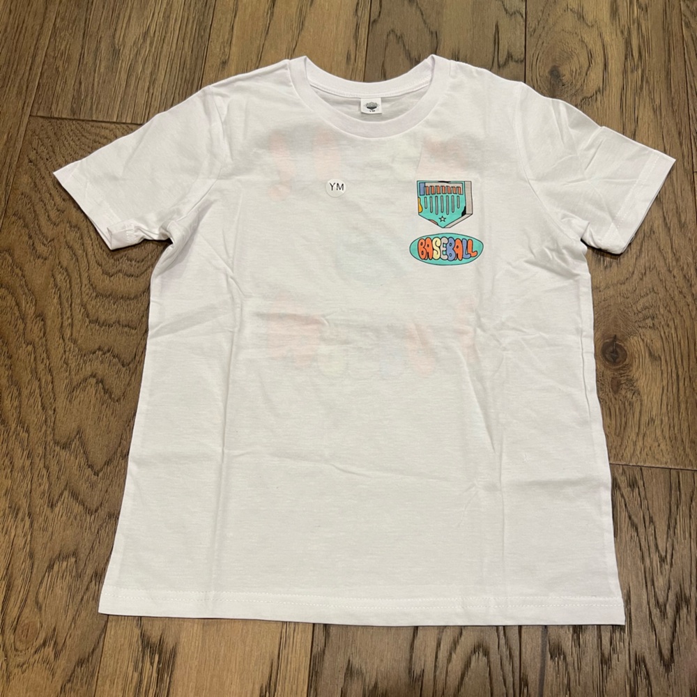 PlateCrate Boys Baseball Tee-shirt.   YM